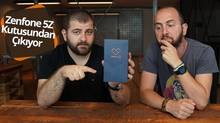 Asus Zenfone 5z kutu açılışı