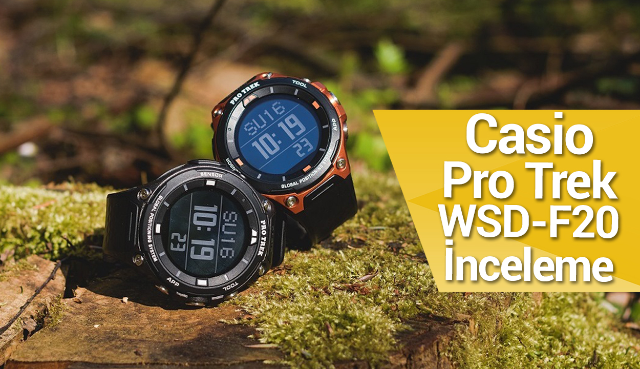 Casio WSD-F20 akıllı saat inceleme