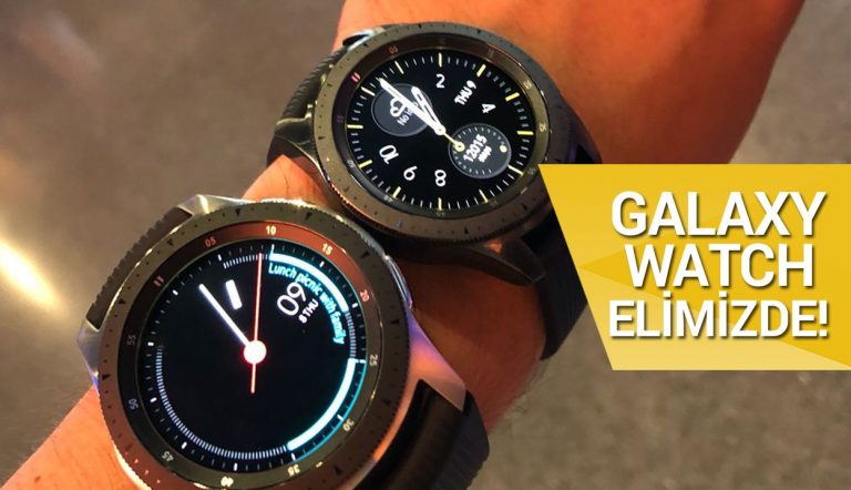Galaxy Watch ön inceleme