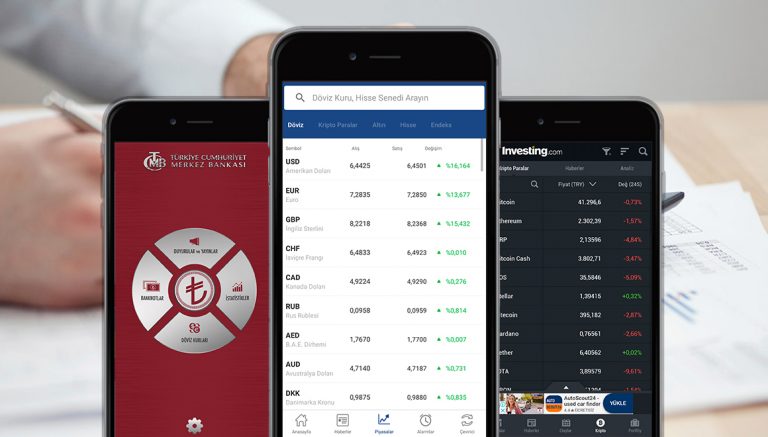 Döviz kurunu takip edebileceğiniz mobil uygulamalar!