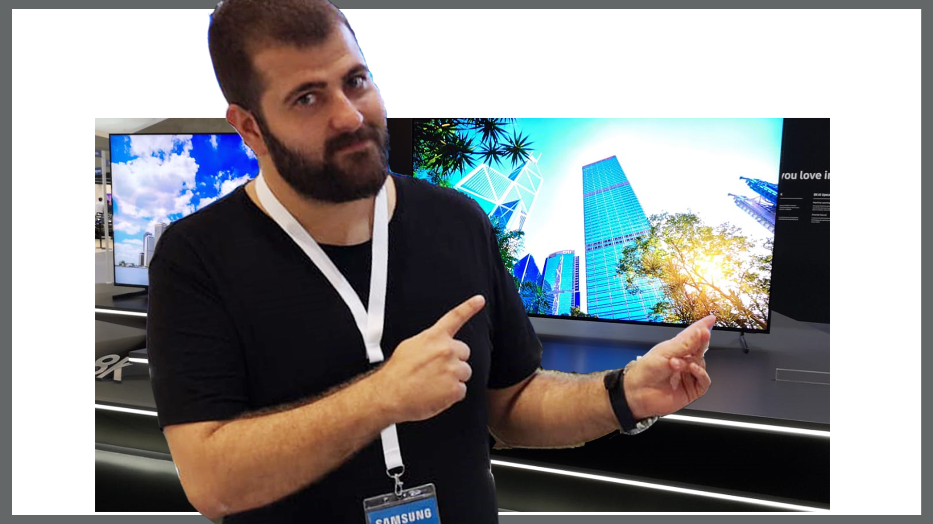 Samsung QLED 8K televizyonu denedik!