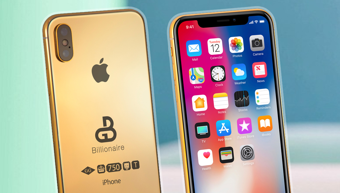 Altın kaplama 2018 iPhone