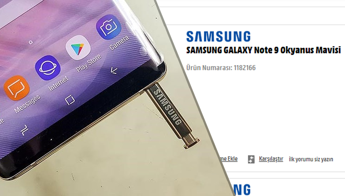 Galaxy Note 9 Türkiye fiyatı belli oldu!