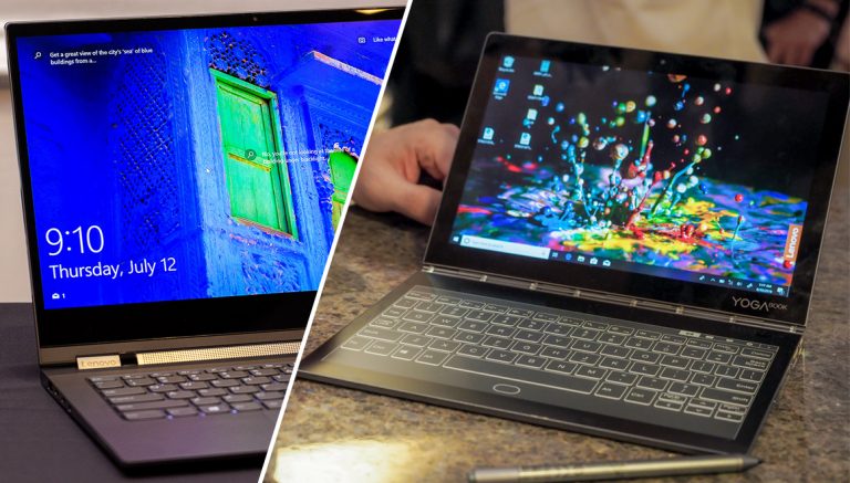 Lenovo Yoga C930 ve Yoga Book C930 tanıtıldı!