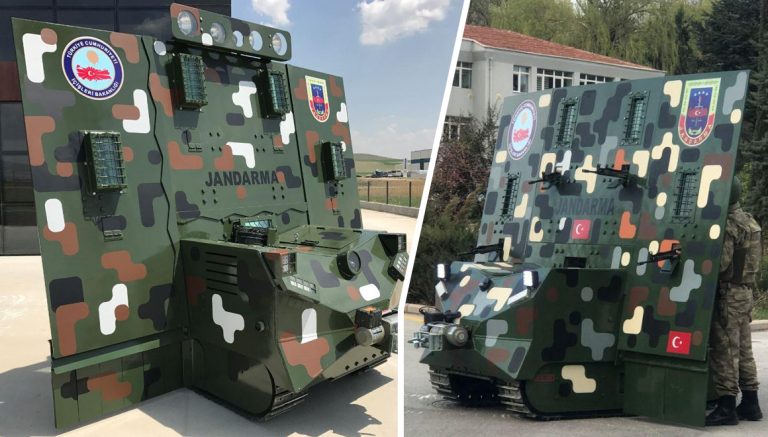 Türkiye’nin ilk insansız kara aracı: Robot Kalkan