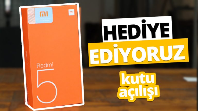 xiaomi redmi 5 kutu açılışı