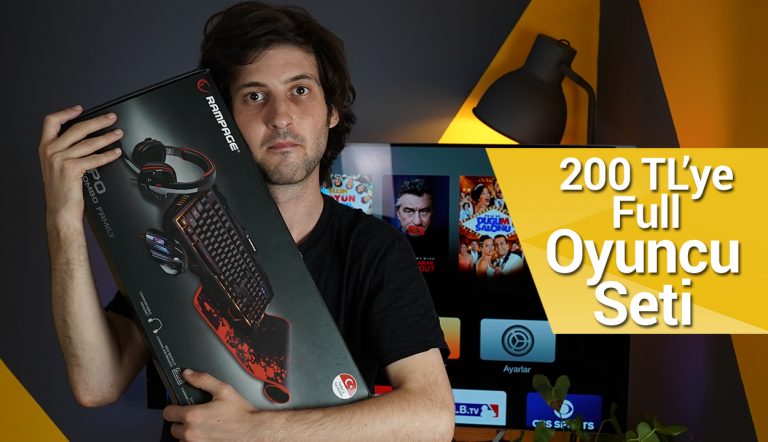 200 TL’ye tüm oyuncu ekipmanları bir arada! (VİDEO)