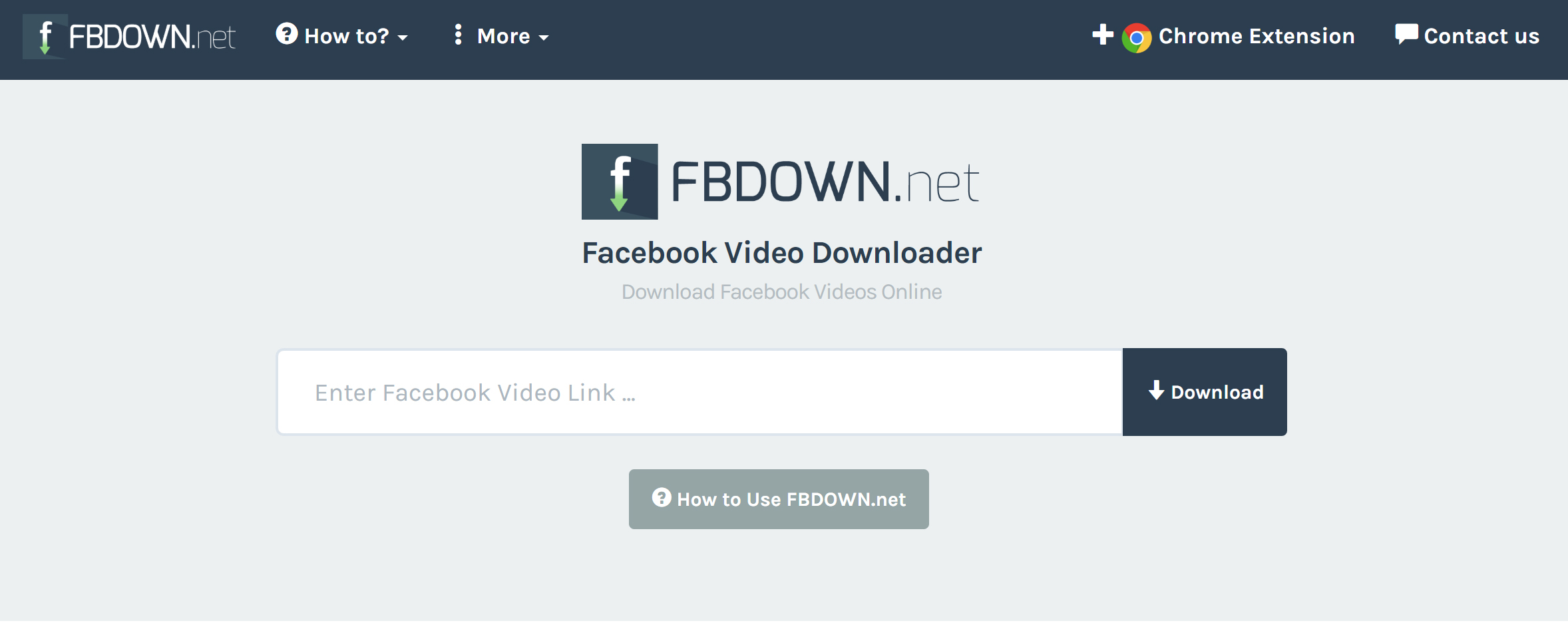 Facebook video indir