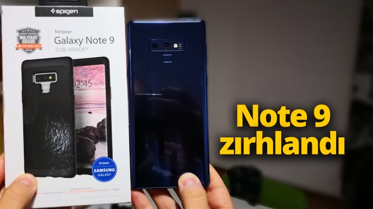 Galaxy Note 9 Spigen ile zırhlandı!