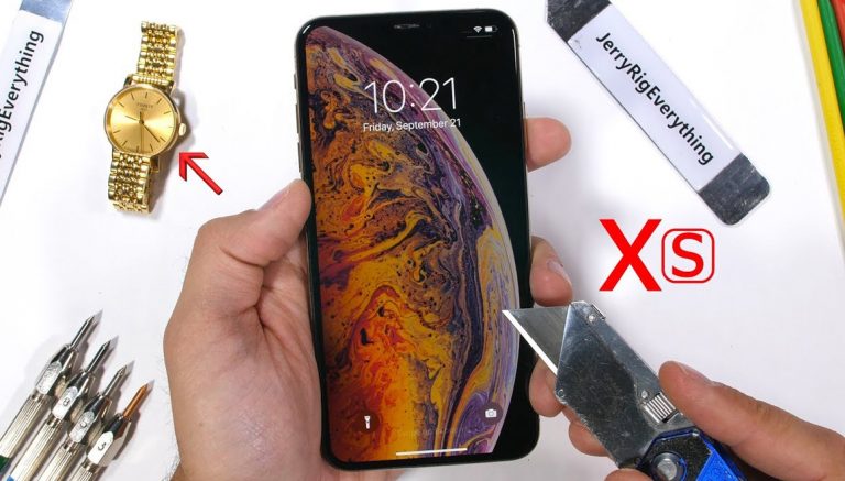 iPhone XS Max dayanıklılık testi yayınlandı!