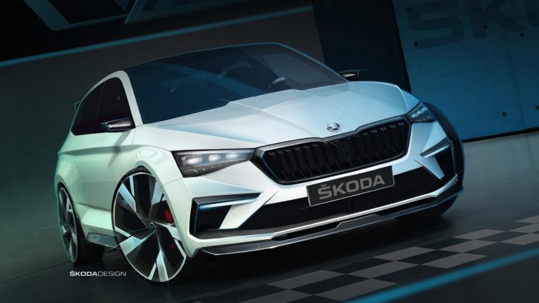 Skoda Vision RS’in teaser görüntüleri yayınlandı!