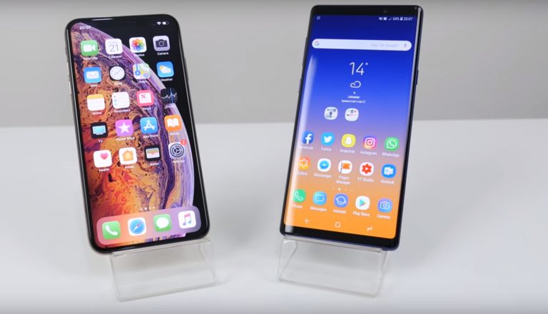 iPhone XS Max vs Galaxy Note 9 Hız Testi