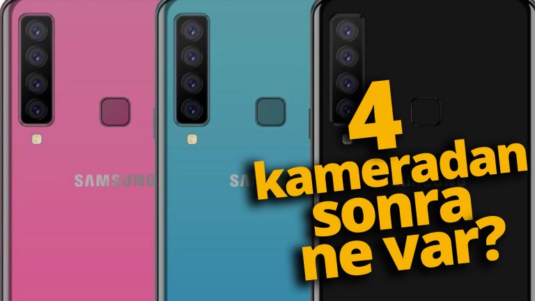 Samsung dört kamera galaxy a9