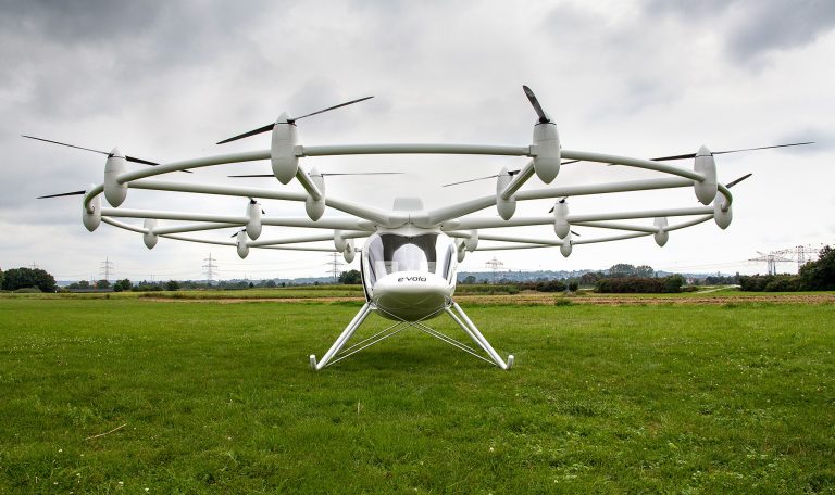 Singapur uçan taksi Volocopter için hazırlanıyor!