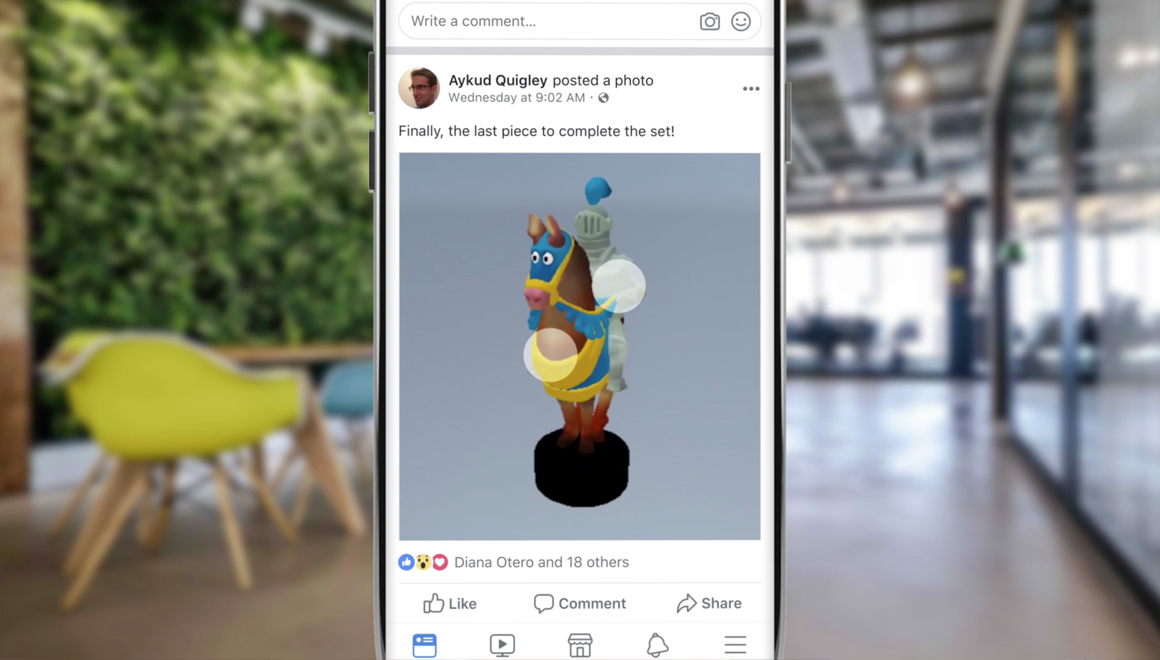 Facebook 3D fotoğraf özelliği kullanıma sunuldu