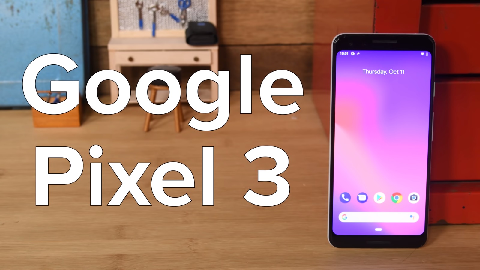 Google Pixel 3 ekran