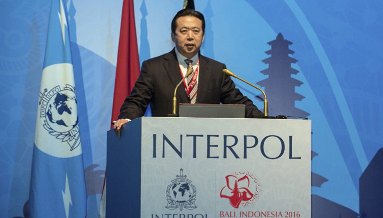 Interpol başkanı kayboldu!