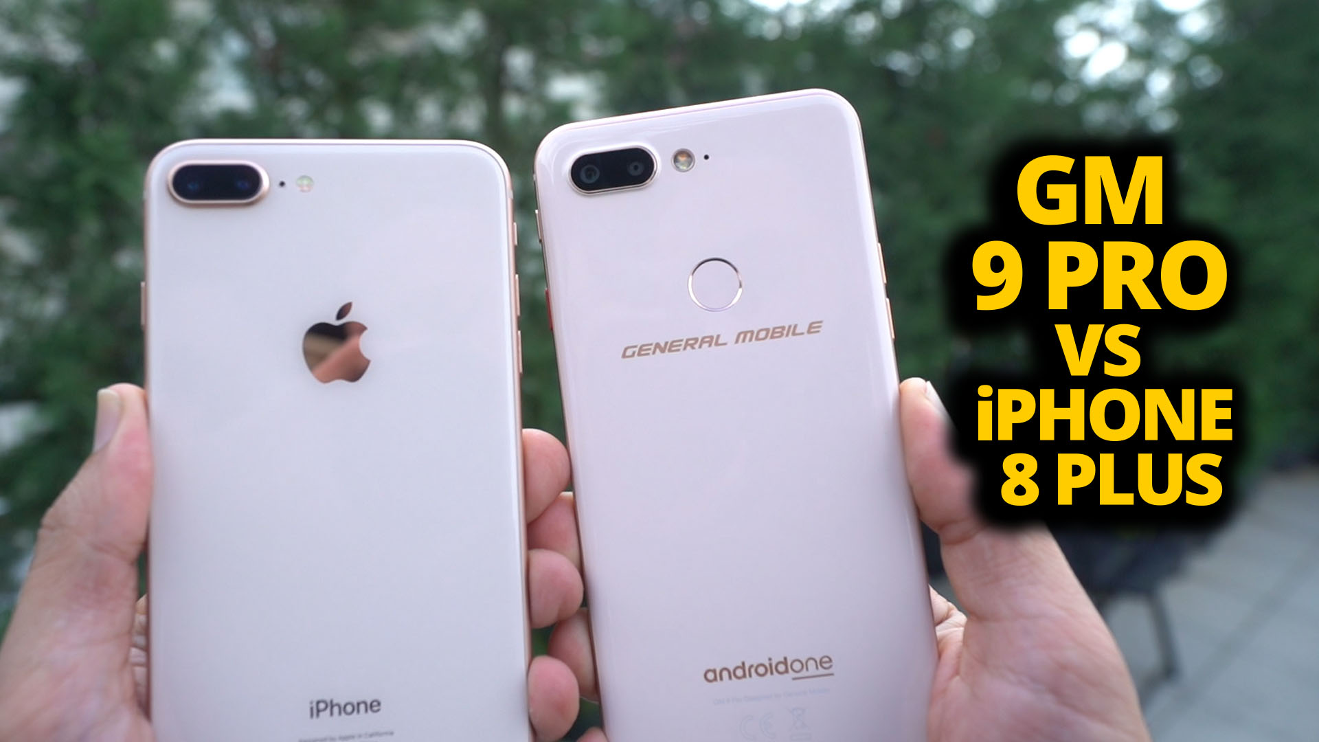 iPhone 8 Plus ile GM 9 Pro karşı karşıya! (Video)