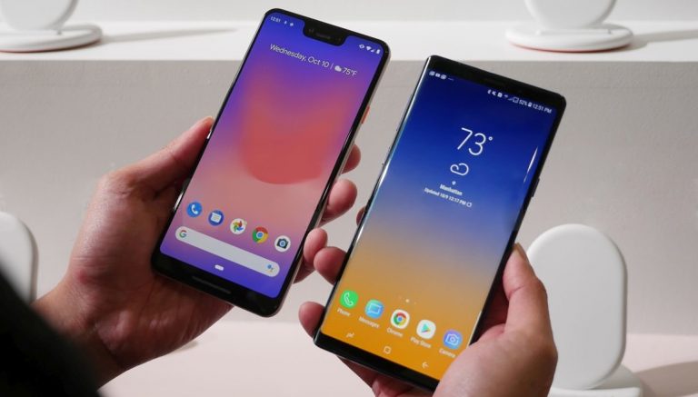 Google Pixel 3 XL ve Galaxy Note 9 karşılaştırması