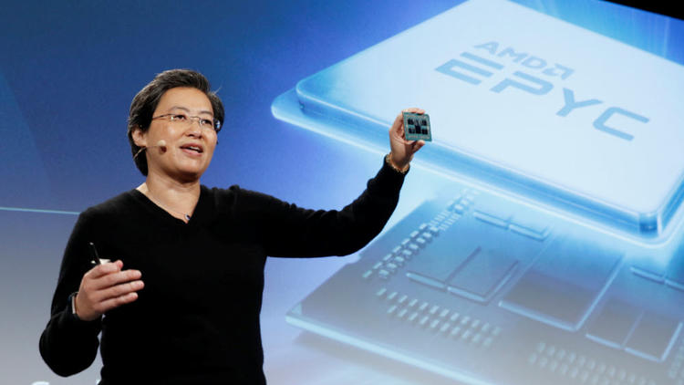 AMD 7nm 64 çekirdekli işlemcisini tanıttı!