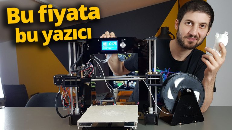 1000 TL altına satılan 3D yazıcıyı inceledik!
