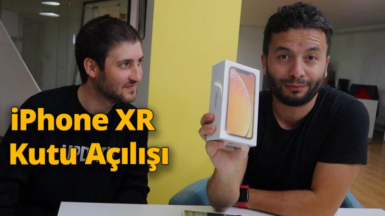 iPhone XR kutu açılışı