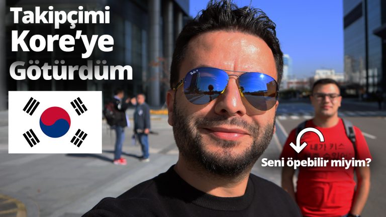 Bir takipçimizle Güney Kore’yi gezdik – vLog!