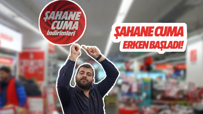 Şahane Cuma’da alışveriş çılgınlığı yaşandı!