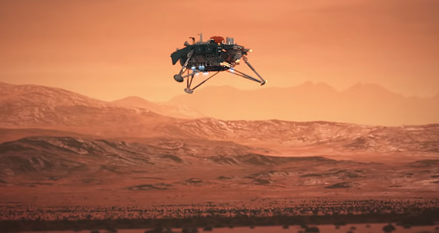 InSight Mars’tan ilk net fotoğrafı gönderdi!