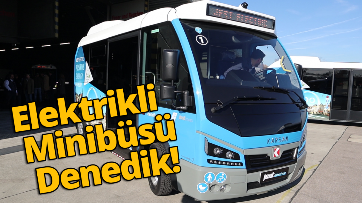 Domestic electric minibus Karsan Jest Electric – vLog