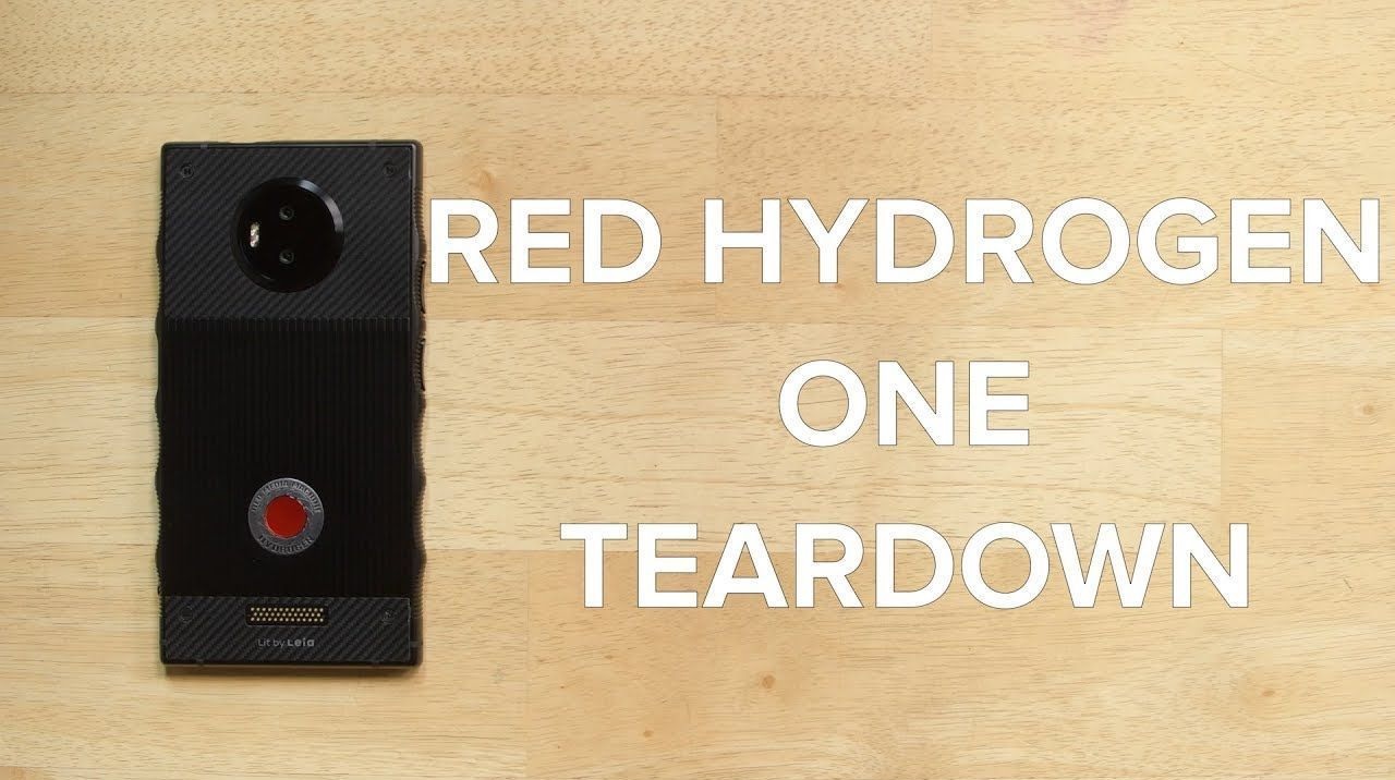 RED Hydrogen One parçalarına ayrıldı!