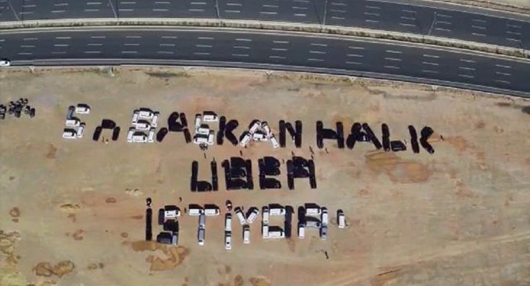 Uber sürücülerinden eğlenceli eylem!