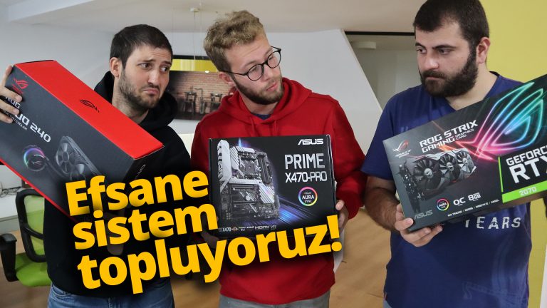 Test sistemimiz kutudan çıkıyor! RTX 2070 içerir!