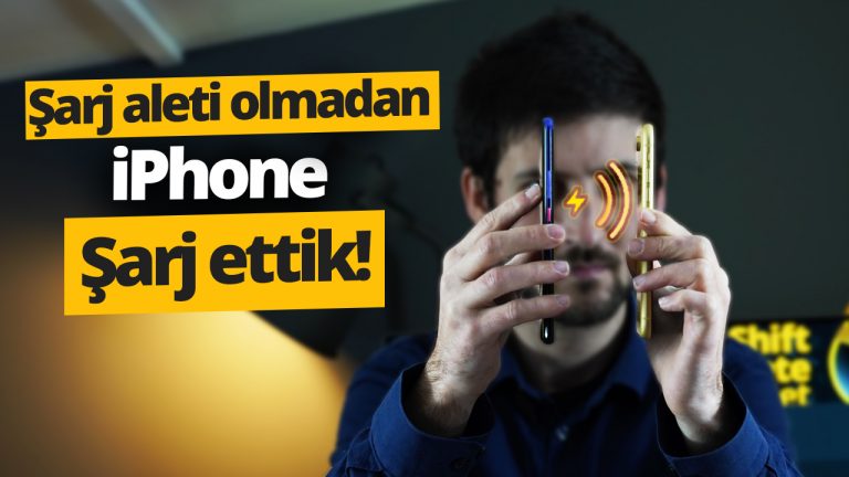 Huawei Mate 20 Pro ile iPhone şarj ettik!