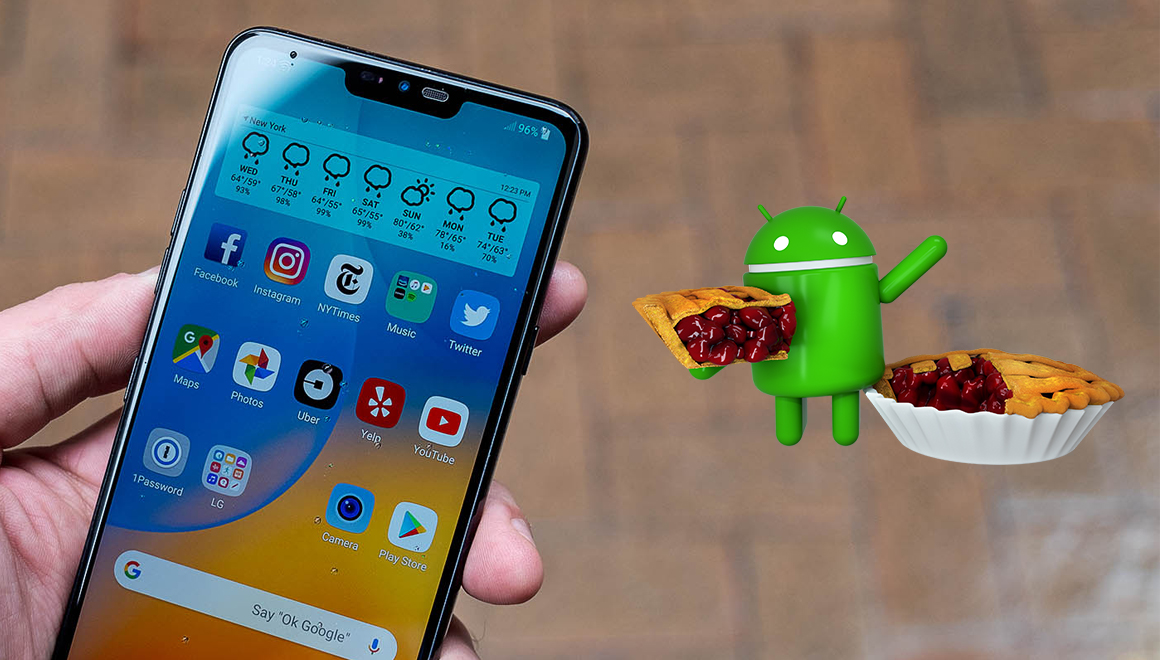 LG G7 ThinQ Android Pie ile böyle görünüyor!