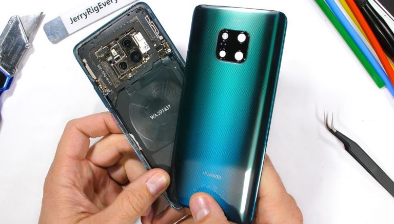 Huawei Mate 20 Pro parçalarına ayrıldı!