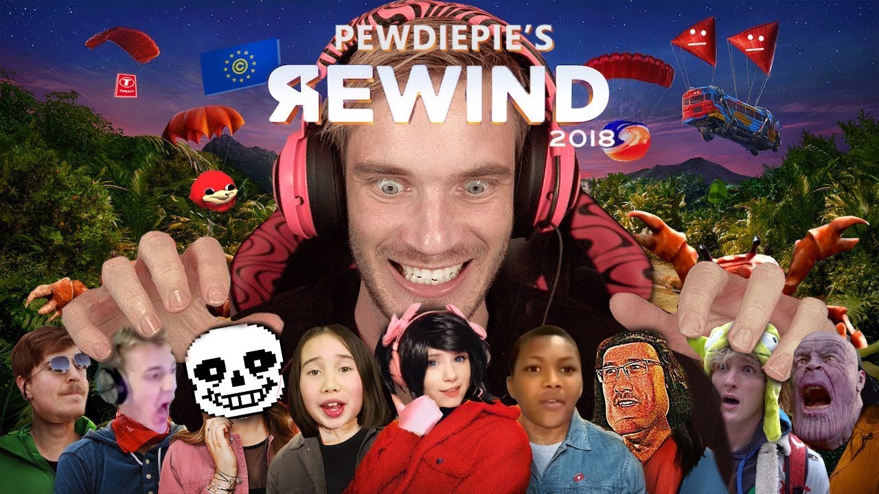 PewDiePie YouTube Rewind 2018 videosu