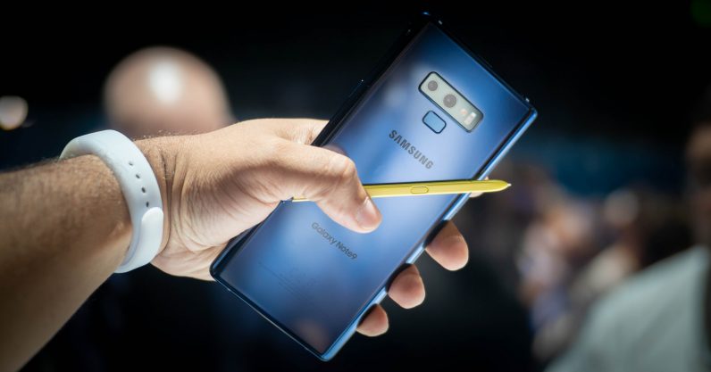 Samsung Galaxy Note 9 Android Pie Beta