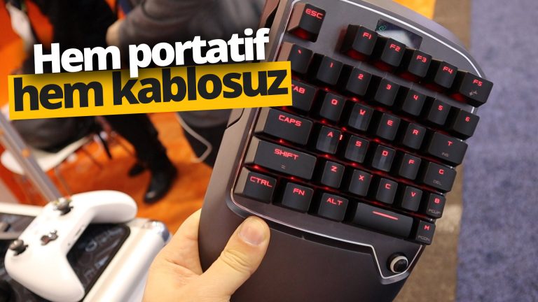 Konsol oyuncularına özel mekanik klavye!