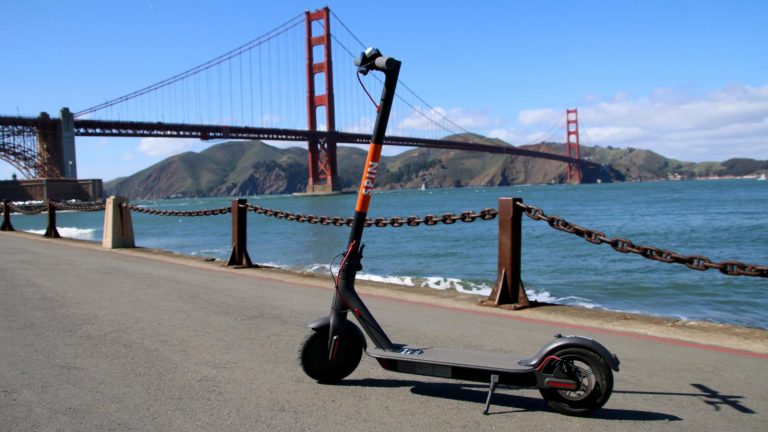 Elektrikli scooter ile banka soygunu!