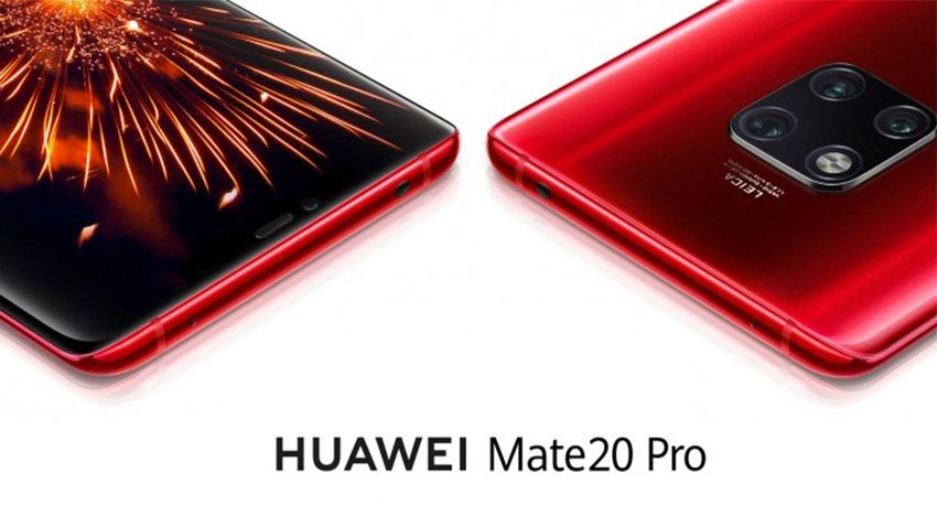 Kırmızı Huawei Mate 20 Pro geliyor!