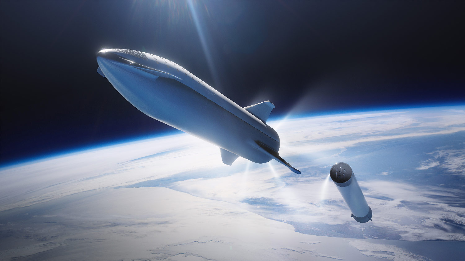 Mars’a gidecek SpaceX Starship prototipi görüntülendi