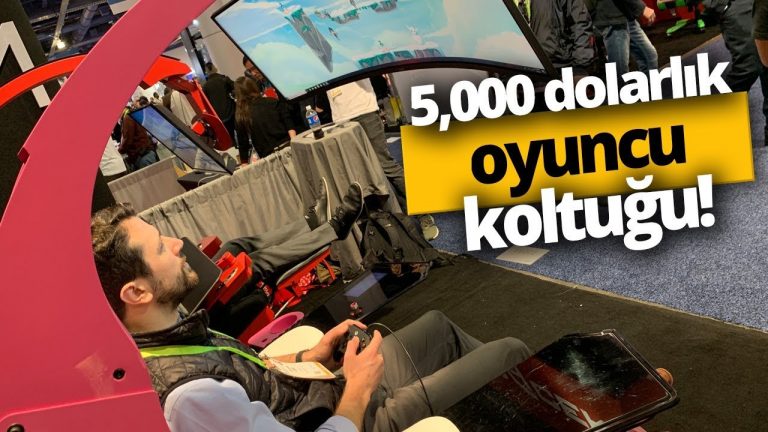 5.000 dolarlık oyuncu koltuğu