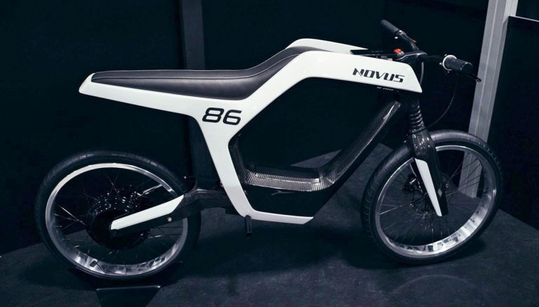 220 Bin TL’lik Novus elektrikli motosiklet tanıtıldı!