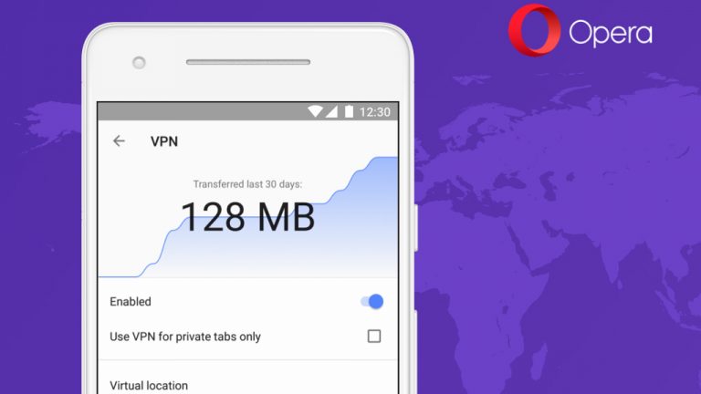 Opera VPN özelliğini Android tarayıcısına entegre etti!