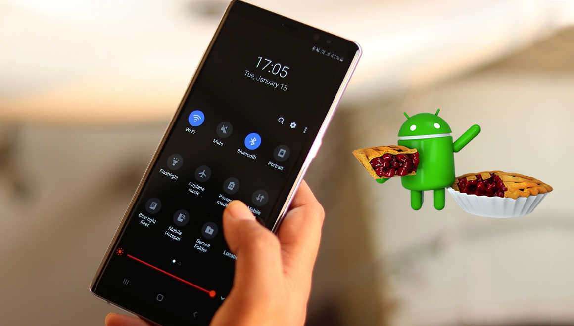 Galaxy Note 8 için Android Pie yayınlandı!