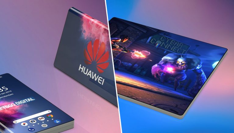 Huawei’nin katlanabilir telefonu böyle görünecek!