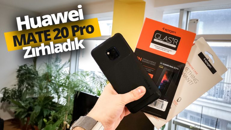 Huawei Mate 20 Pro Spigen ile zırhlandı! (Video)