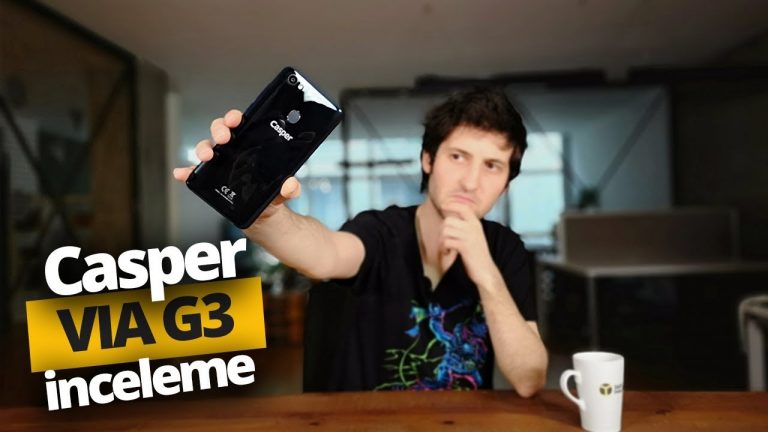 1.699 TL’ye yapay zekalı telefon: Casper VIA G3 inceleme