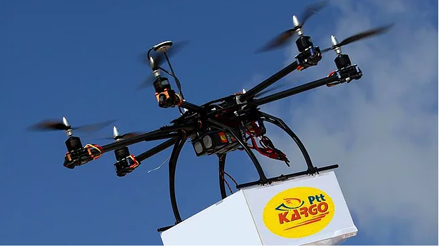 PTT drone ile kargo teslimatına başlıyor!